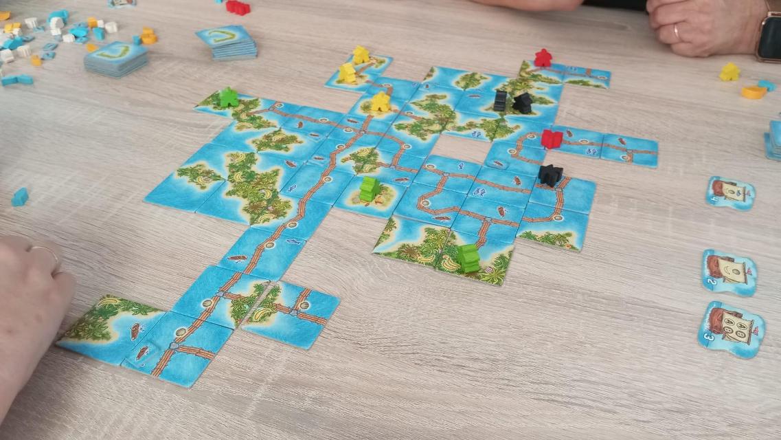 Carcassonne: South Seas on the table, photo by Estepo Estepoes