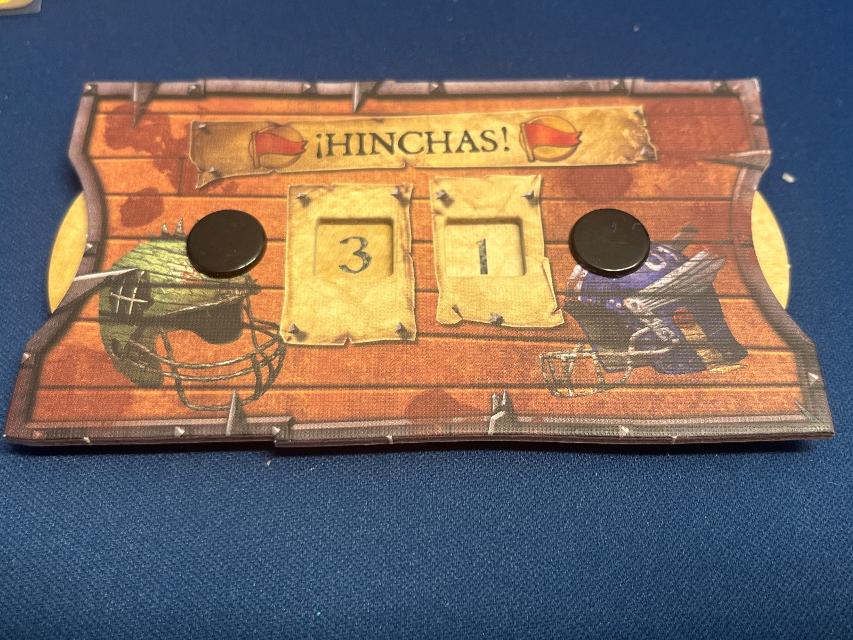 Blood Bowl: Team Manager – The Card Game on the table, photo by Sergio Zer
