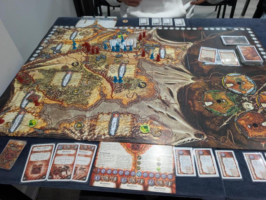 Chaos in the Old World on the table, photo by Brandon Storm