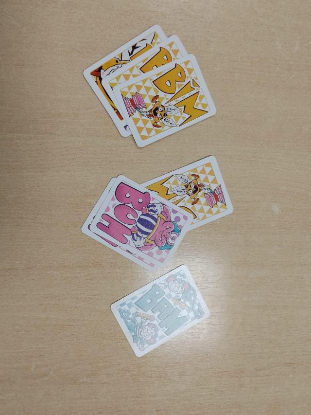 Bim Bam Bum on the table, photo by Amy