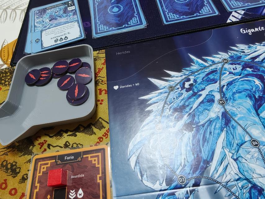 Wraith & The Giants on the table, photo by Josele