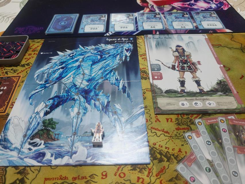 Wraith & The Giants on the table, photo by Josele