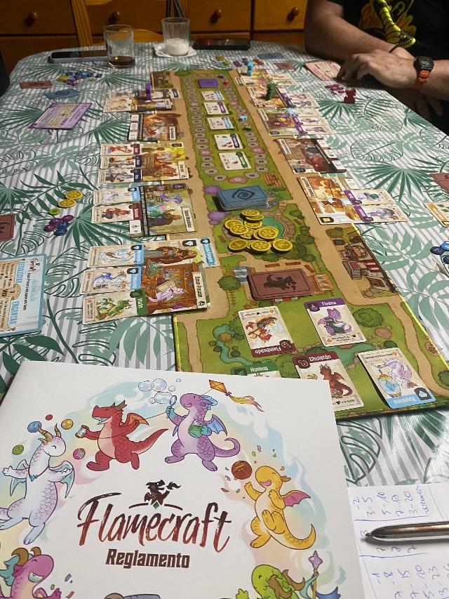 Flamecraft on the table, photo by Juanlu