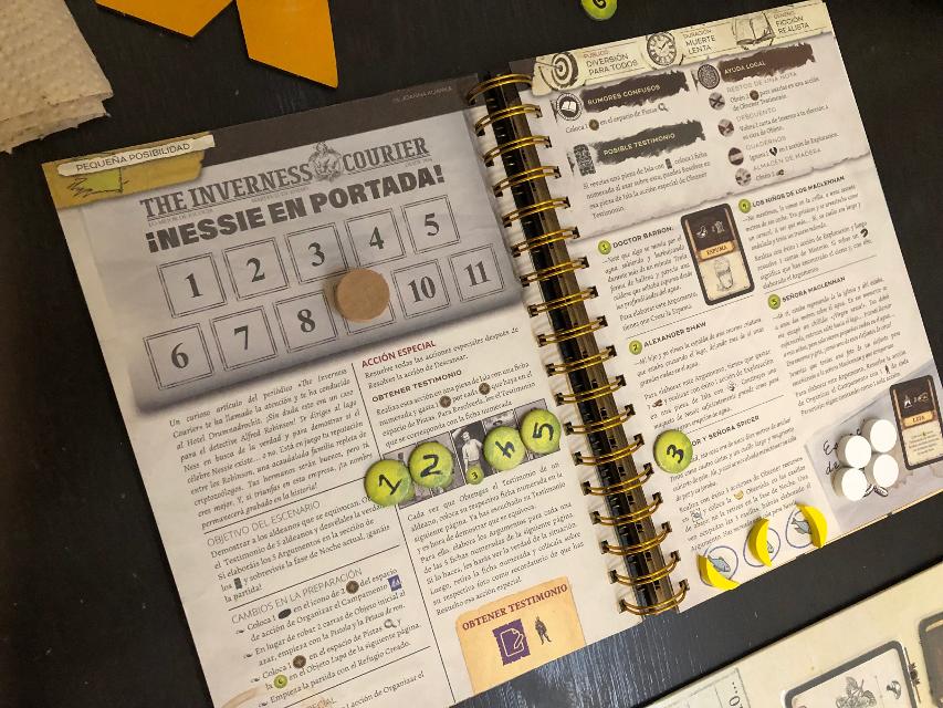 Robinson Crusoe: Adventures on the Cursed Island – Collector's Edition (Gamefound Edition) on the table, photo by Laura V.