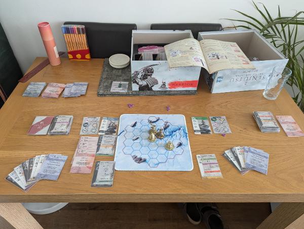 Senjutsu: Battaglia per il Giappone sul tavolo, foto di Blaine