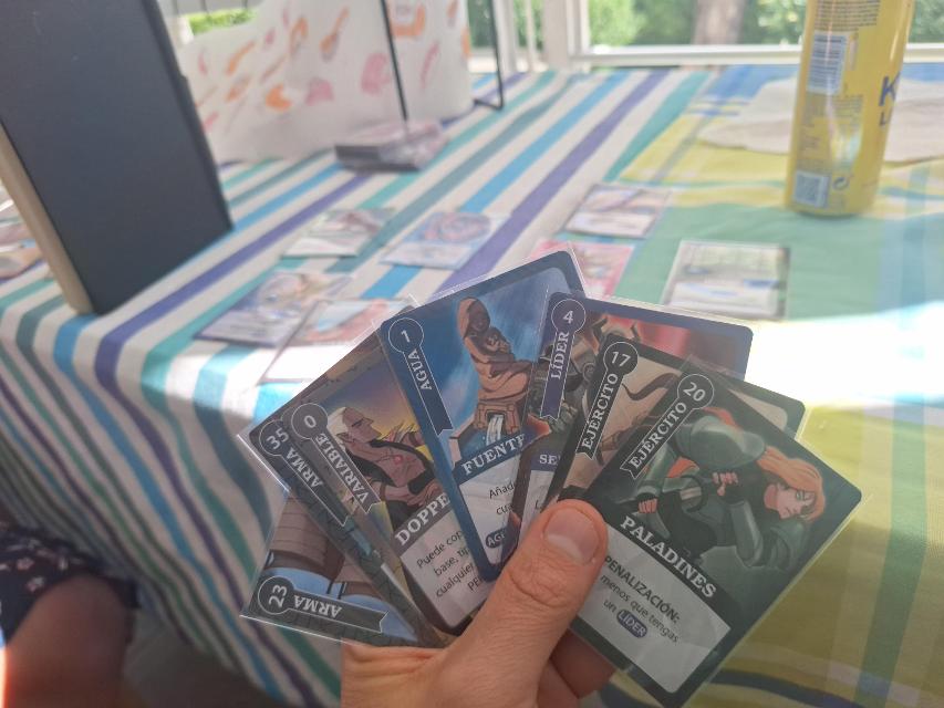 Fantasy Realms: Deluxe Edition on the table, photo by Artur Rodríguez Coma