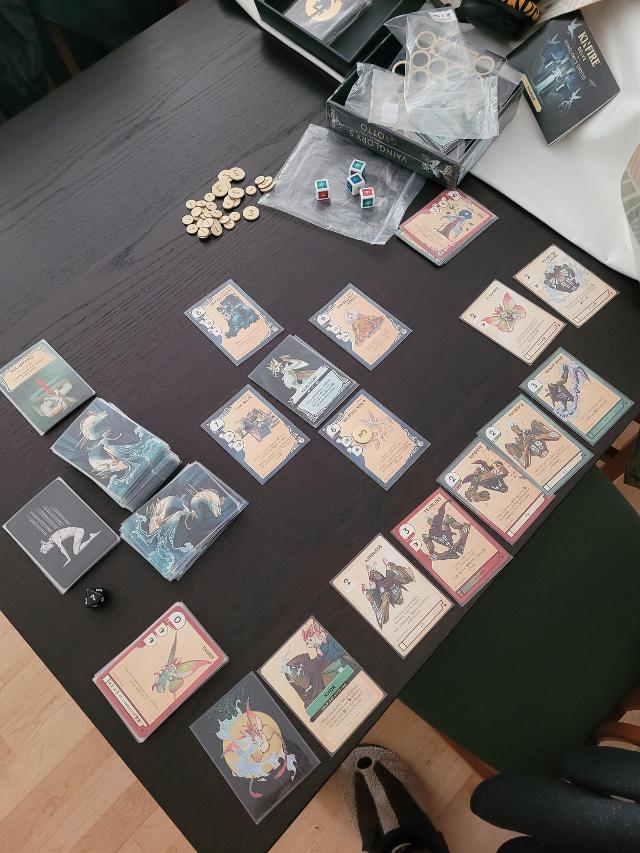 Kinfire Delve: Vainglory's Grotto on the table, photo by Koa