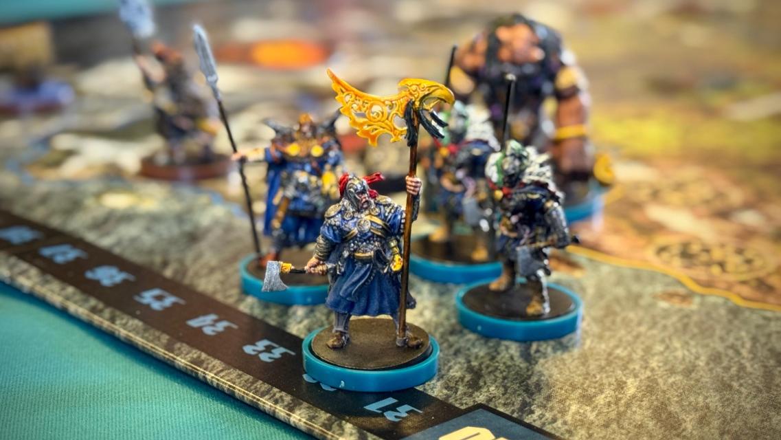 Blood Rage sul tavolo, foto di Dídac
