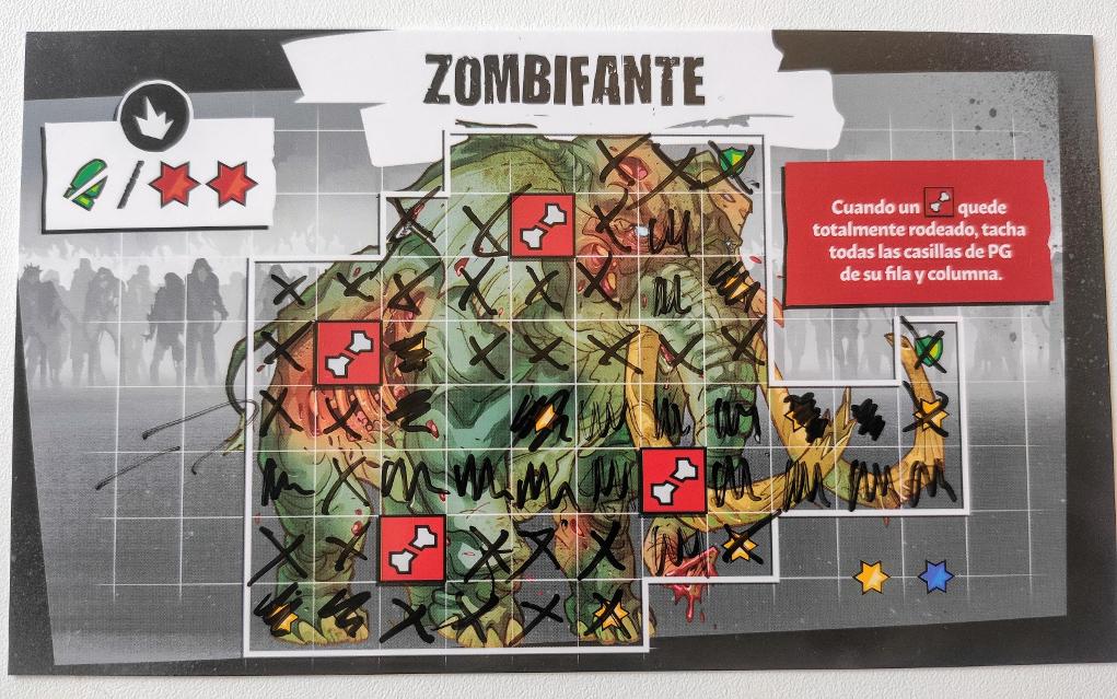 Zombicide: Fegyverbe! az asztalon, fotó: Mario Estruch