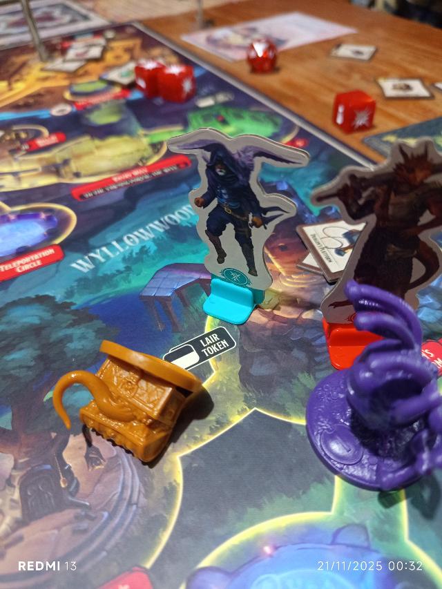 Horrified: Dungeons & Dragons on the table, photo by MarFe MaAn