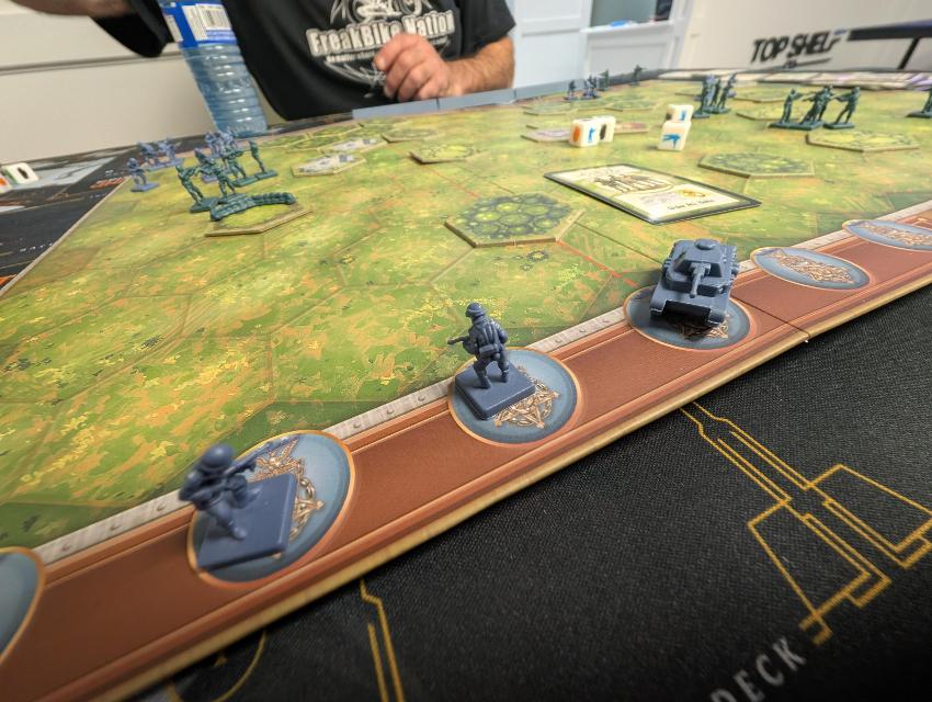 Memoir '44 on the table, photo by Brandon Storm