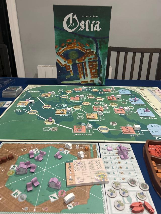 Ostia sur la table, photo de David