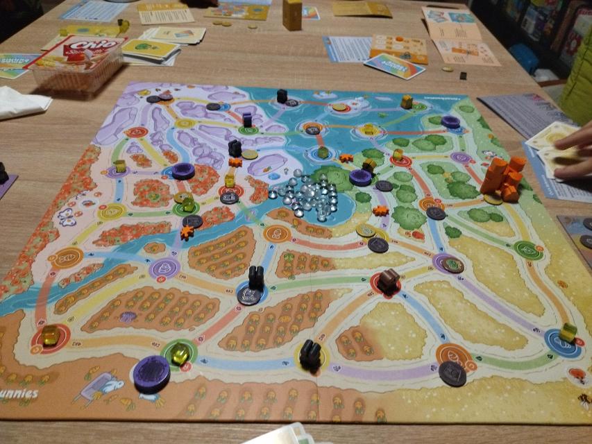 Amoebunnies on the table, photo by Grin
