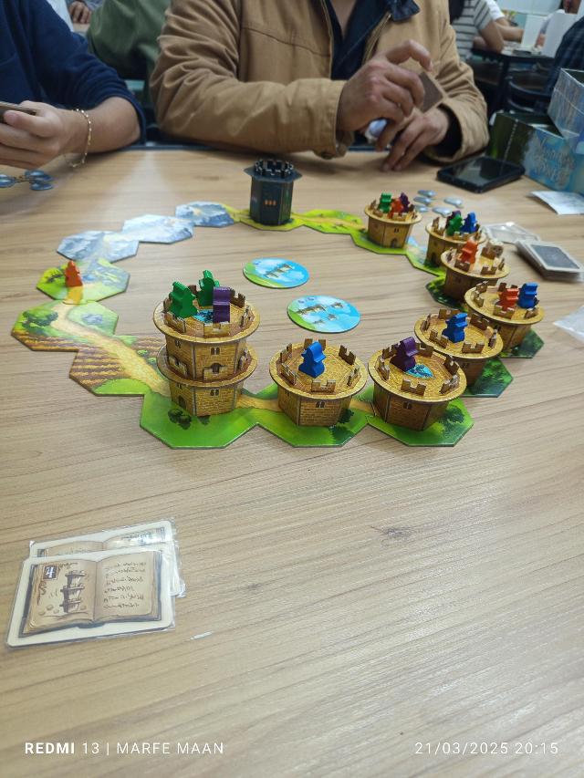 Wandering Towers on the table, photo by MarFe MaAn