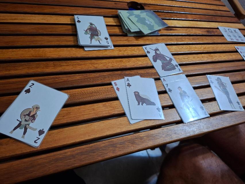 Regicide on the table, photo by Artur Rodríguez Coma