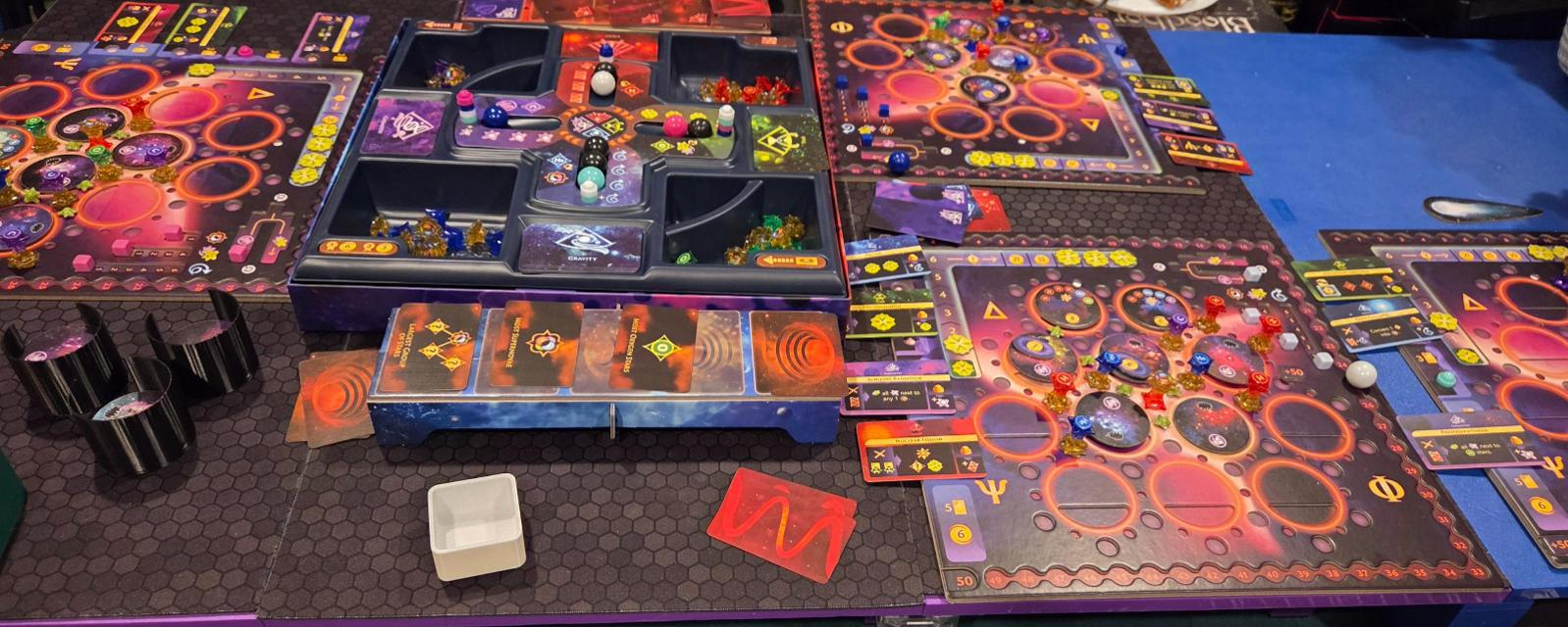 Crafting the Cosmos on the table, photo by SirKappy