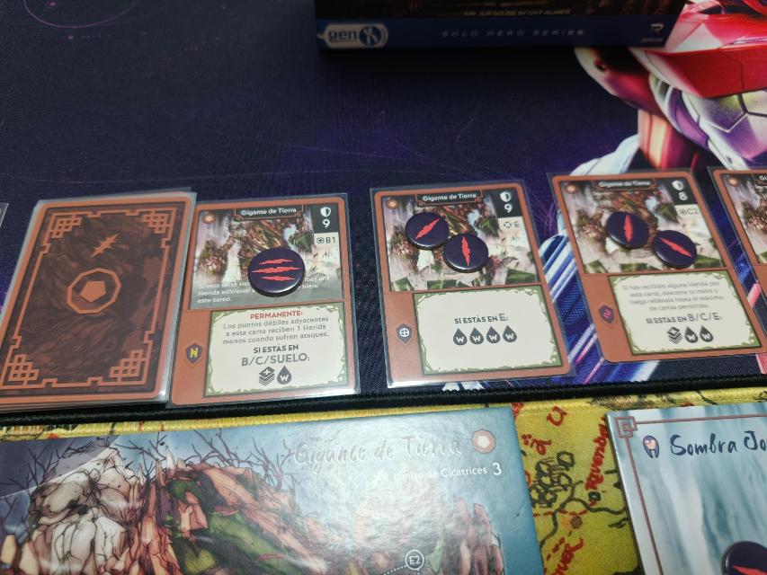 Wraith & The Giants on the table, photo by Josele