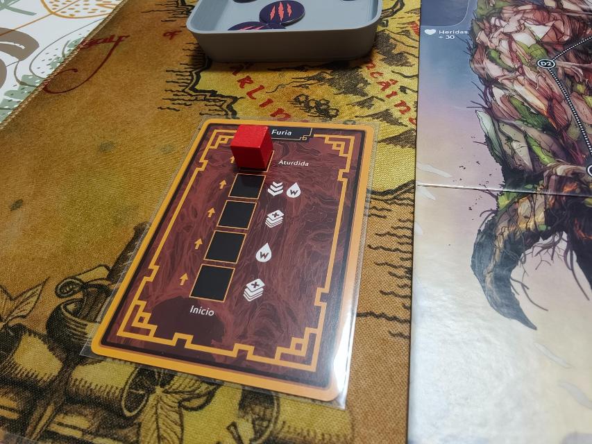 Wraith & The Giants on the table, photo by Josele