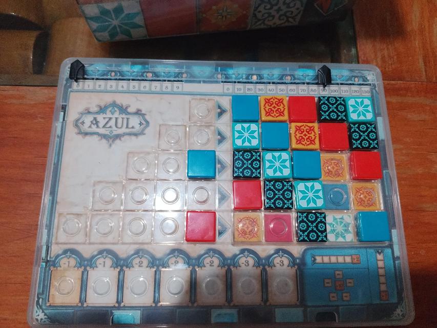 Azul on the table, photo by MarFe MaAn
