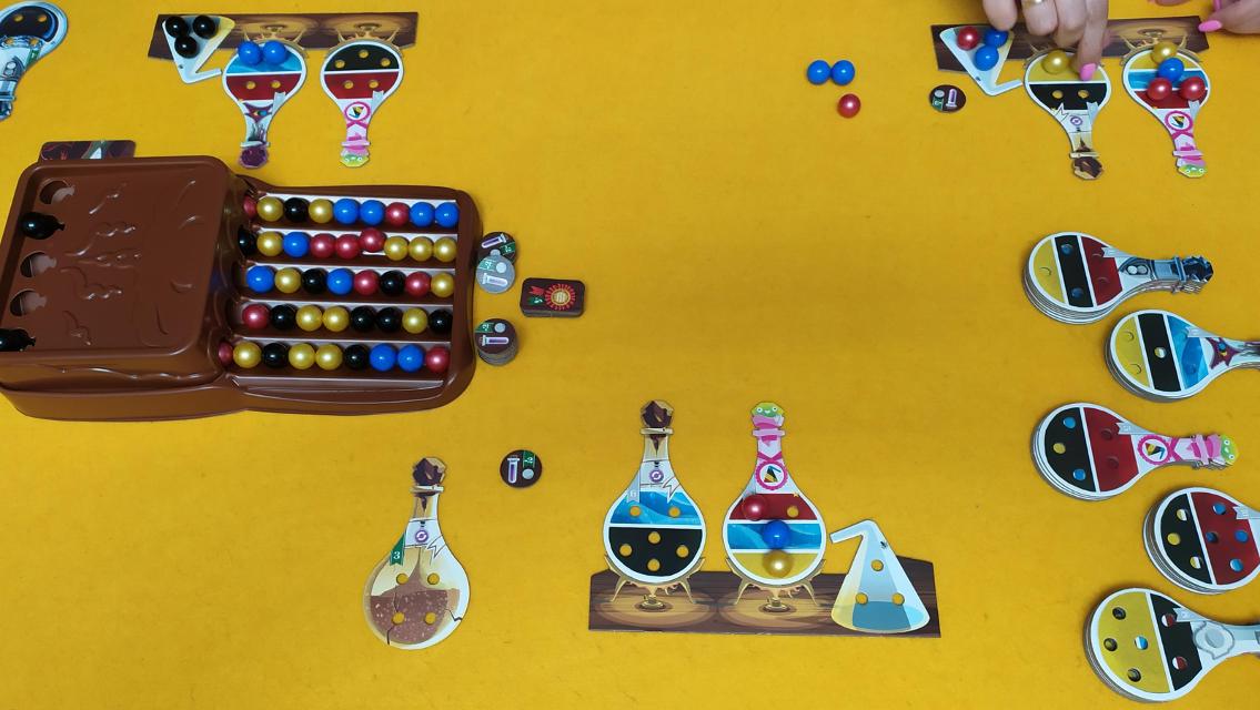 Potion Explosion på bordet, bilde av Daniel