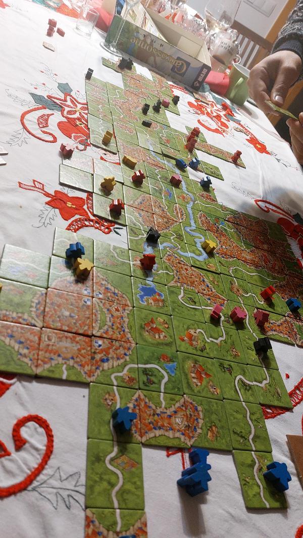 Carcassonne Big Box 6 on the table, photo by Nanibit