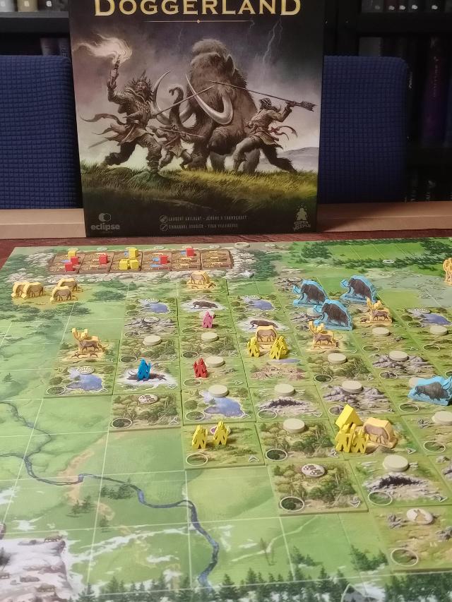 Doggerland on the table, photo by carlos11tgn