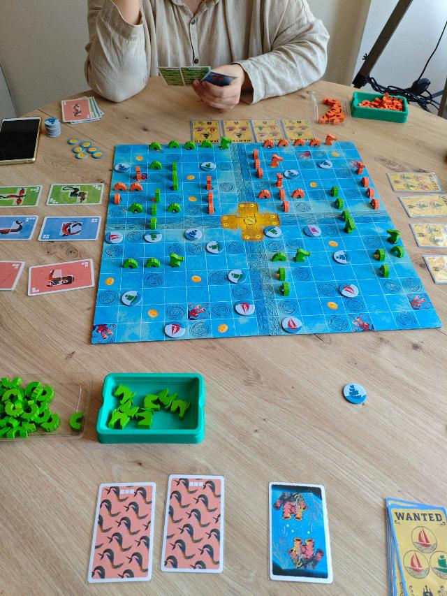 Sea Dragons on the table, photo by Adrian