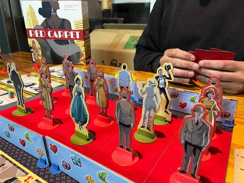 Red Carpet sul tavolo, foto di Jamape