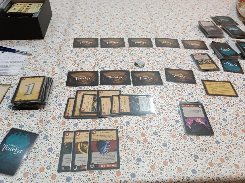 Heroes of Tenefyr on the table, photo by Viafora - Francesc