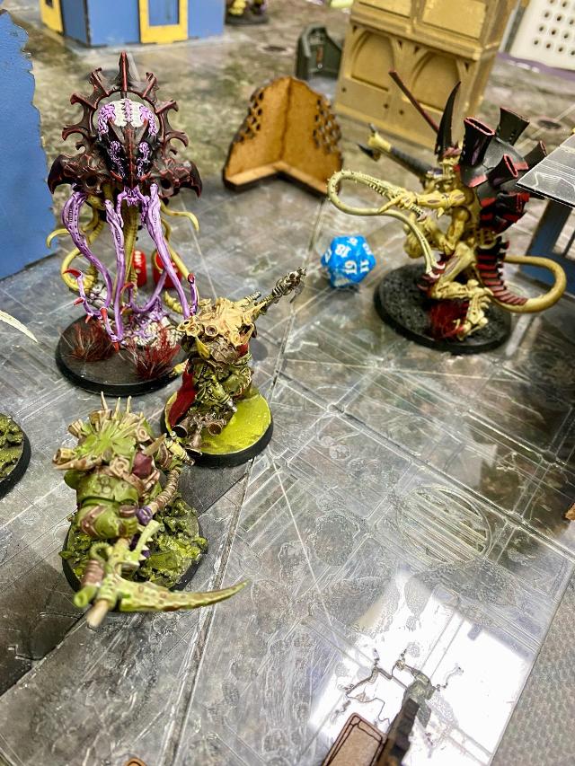 Warhammer 40,000 (Tenth Edition) on the table, photo by Владимир Андреевич