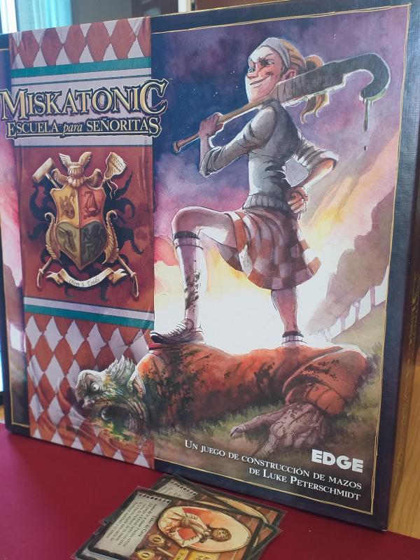 Miskatonic School for Girls on the table, photo by Sir_Tim