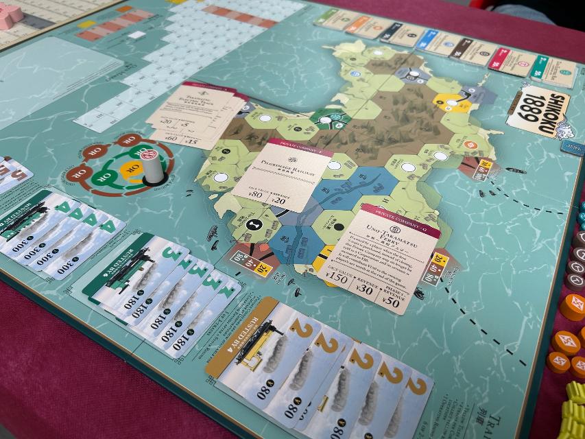 Shikoku 1889 on the table, photo by Enol Martínez Pérez “MrTaikyo”