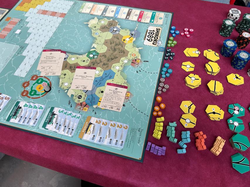 Shikoku 1889 on the table, photo by Enol Martínez Pérez “MrTaikyo”