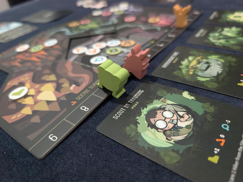 Twisted Cryptids på bordet, foto av Brandon Storm