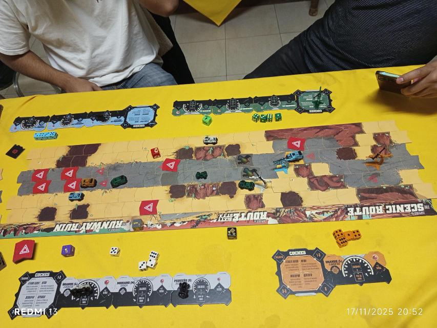 Thunder Road: Vendetta auf dem Tisch, Foto von MarFe MaAn