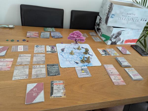 Senjutsu: Battaglia per il Giappone sul tavolo, foto di Blaine