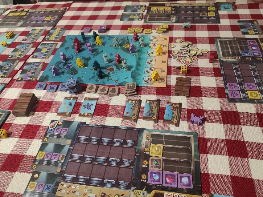 Wreck Raiders on the table, photo by tienlevy