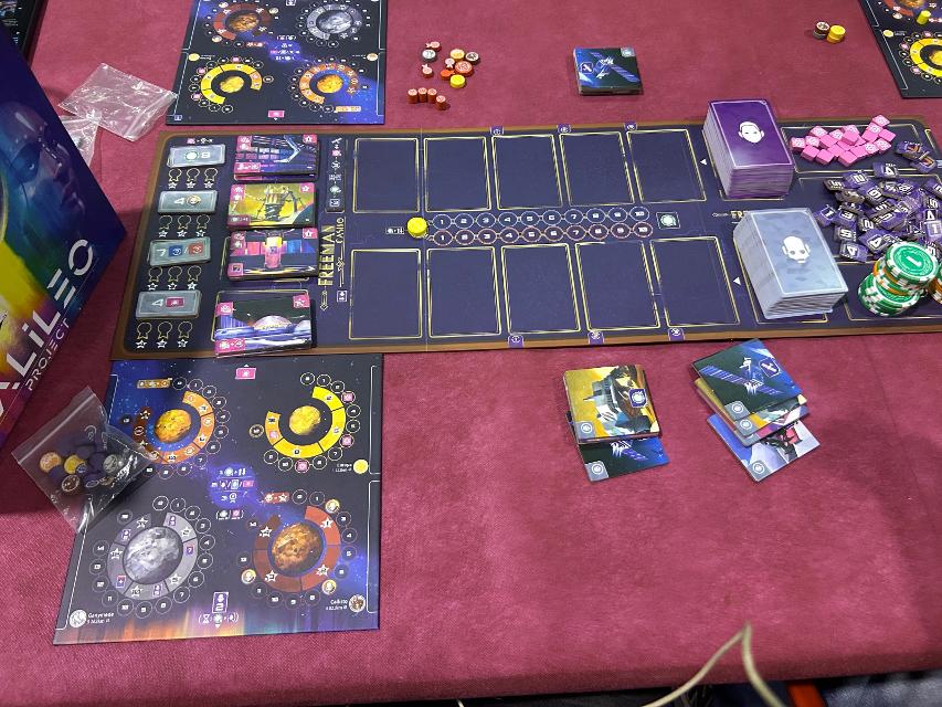 Galileo Project on the table, photo by Enol Martínez Pérez “MrTaikyo”