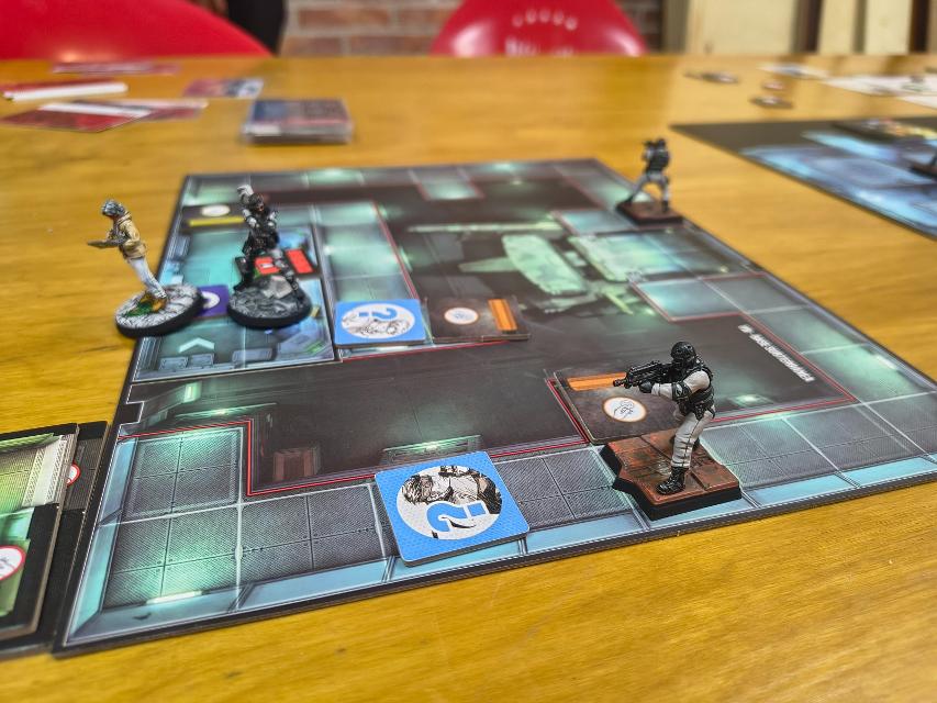 Metal Gear Solid: The Board Game on the table, photo by Brutal