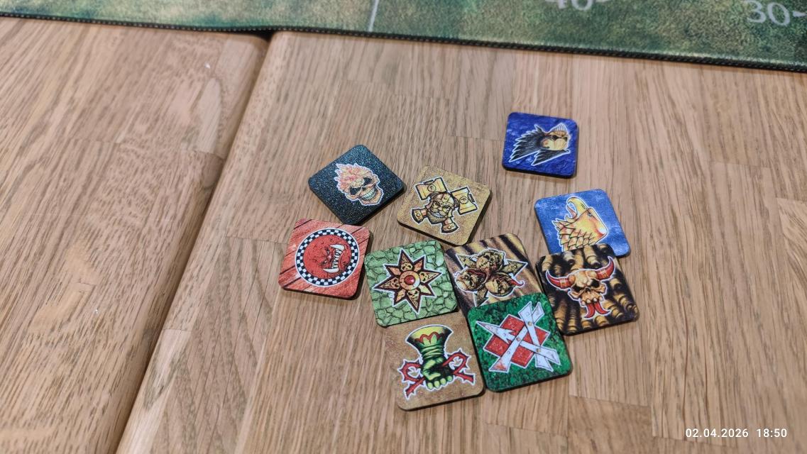 Blood Bowl: Team Manager – The Card Game on the table, photo by FazerGD