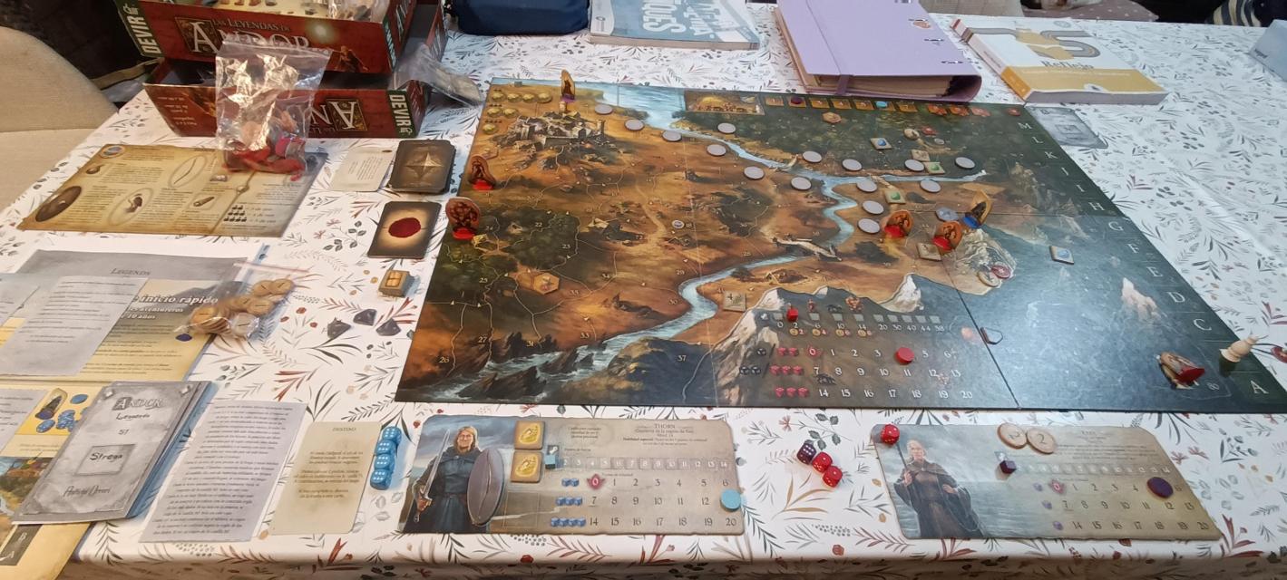 Legends of Andor on the table, photo by Viafora - Francesc