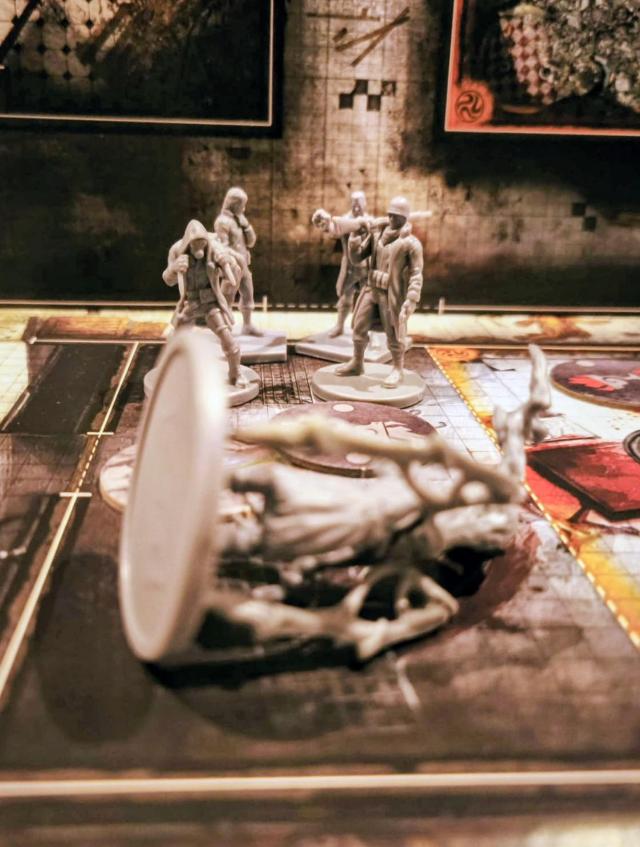 Fireteam Zero på bordet, foto av Mario Estruch