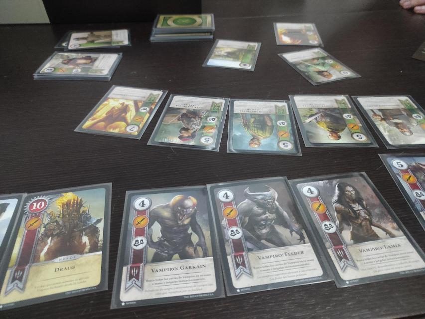 Gwent: The Legendary Card Game on the table, photo by Pauliss