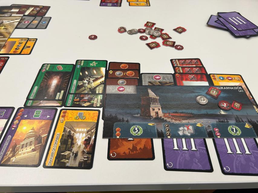 7 Wonders (Second Edition) sobre la taula, foto de David