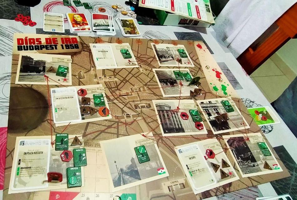 Days of Ire: Budapest 1956 on the table, photo by Tazmanian
