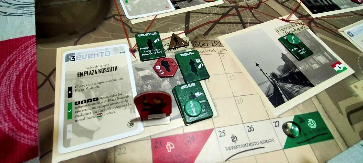 Days of Ire: Budapest 1956 on the table, photo by Tazmanian