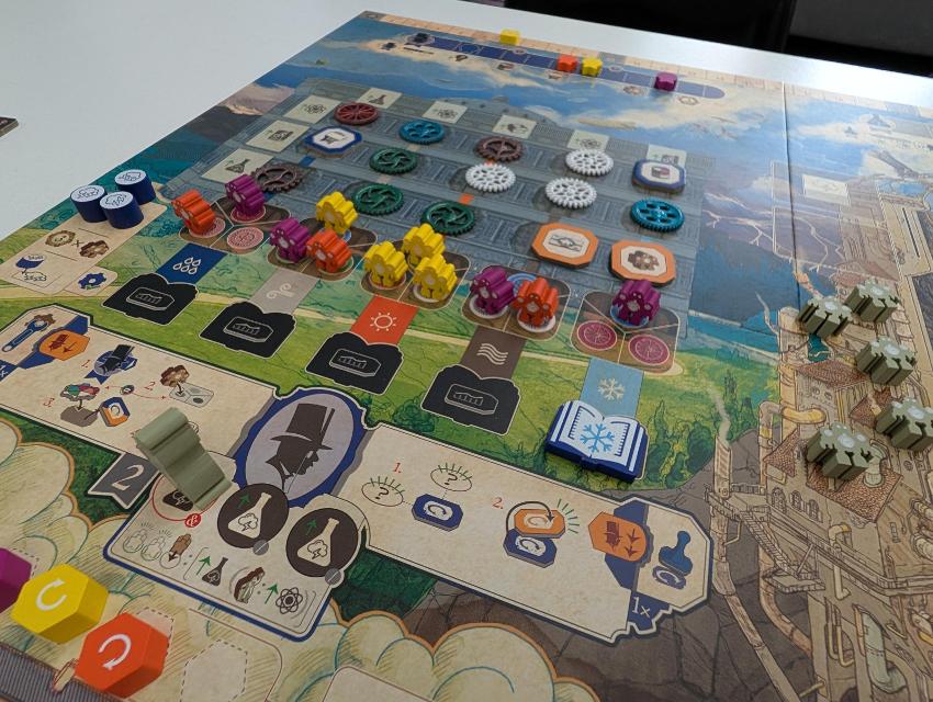 Weather Machine on the table, photo by Kabra