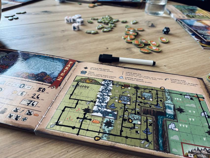 The Hobbit: There & Back Again on the table, photo by Zina