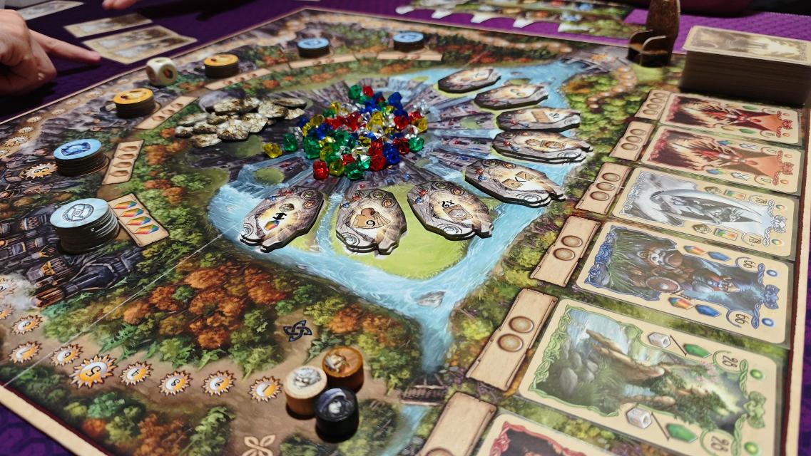 Rune Stones on the table, photo by onyxo
