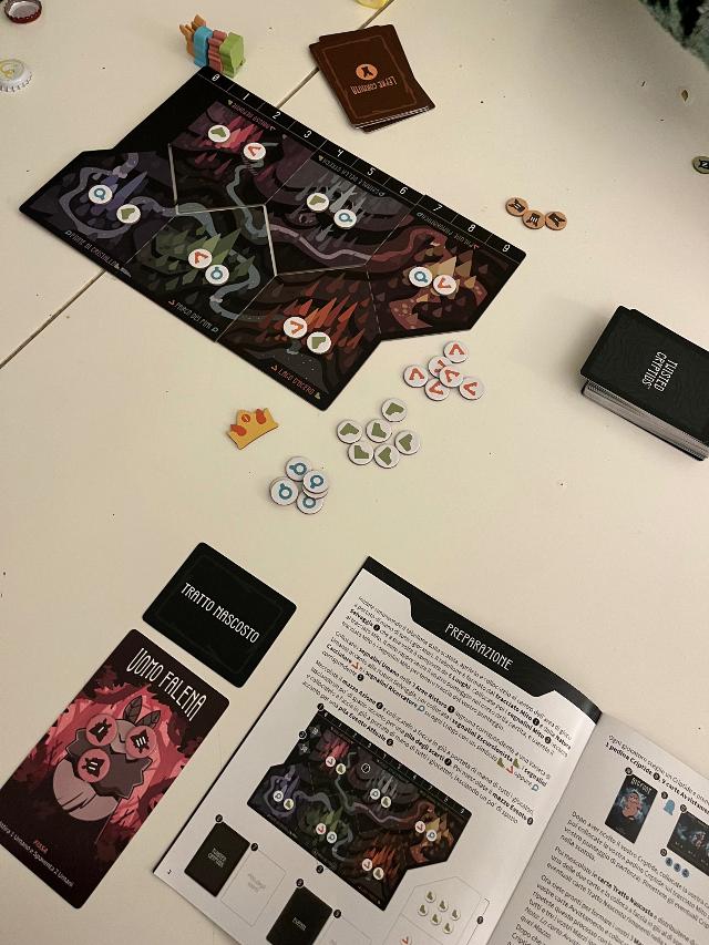 Twisted Cryptids på bordet, foto av rox